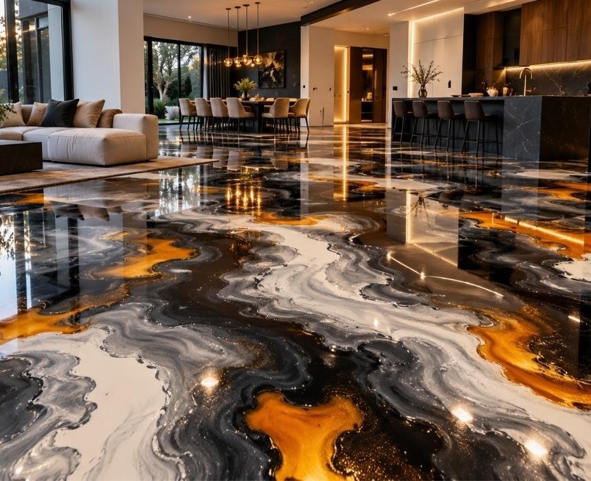 Epoxy Resin Flooring Installers in Swadlincote